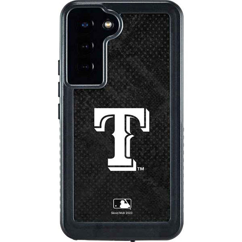 MLB Texas Rangers Jays Dark Wash Galaxy S24 Plus Waterproof Case
