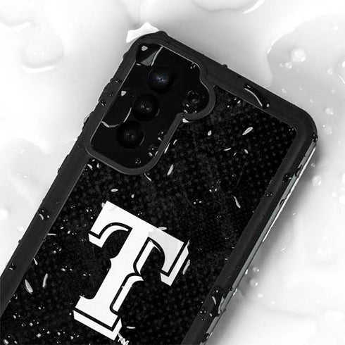 MLB Texas Rangers Jays Dark Wash Galaxy S24 Plus Waterproof Case