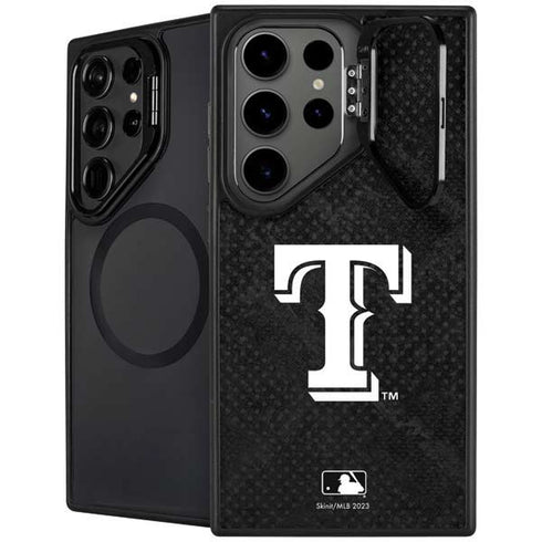 MLB Texas Rangers Jays Dark Wash Galaxy S24 Ultra Kickstand Case