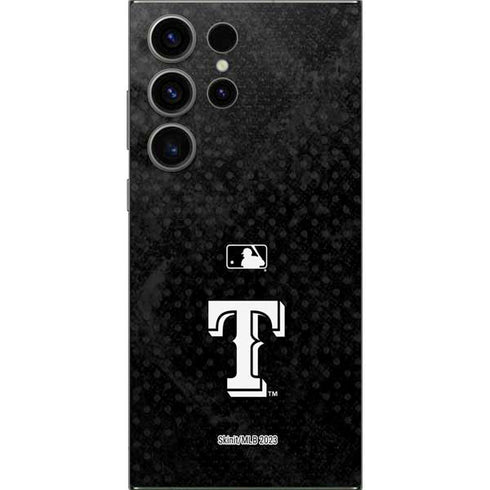 MLB Texas Rangers Jays Dark Wash Galaxy S24 Ultra Skin