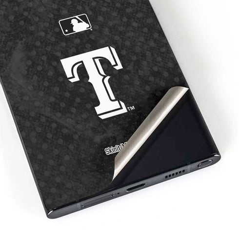 MLB Texas Rangers Jays Dark Wash Galaxy S25 Ultra Skin