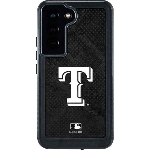 MLB Texas Rangers Jays Dark Wash Galaxy S24 Waterproof Case
