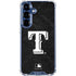 MLB Texas Rangers Jays Dark Wash Galaxy S25 FE Clear Case