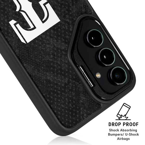 MLB Texas Rangers Jays Dark Wash Galaxy S25 FE Kickstand Case