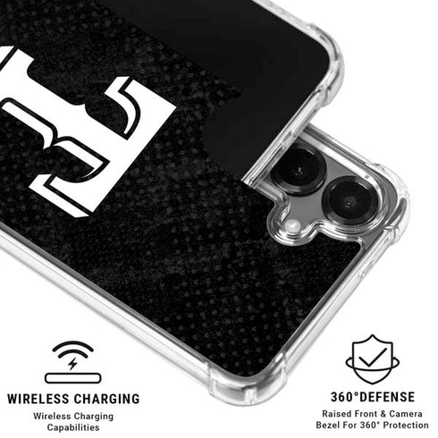 MLB Texas Rangers Jays Dark Wash Galaxy S26 Clear Case