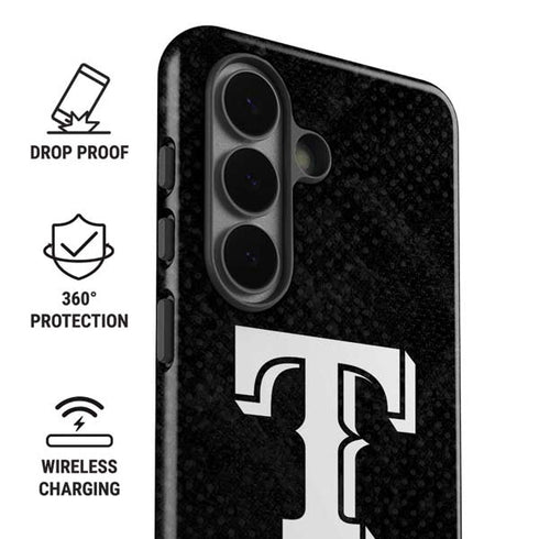 MLB Texas Rangers Jays Dark Wash Galaxy S26 Plus Impact Case