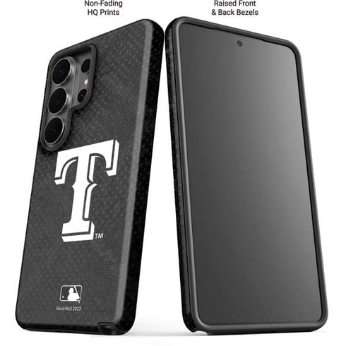 MLB Texas Rangers Jays Dark Wash Galaxy S26 Ultra Impact Case