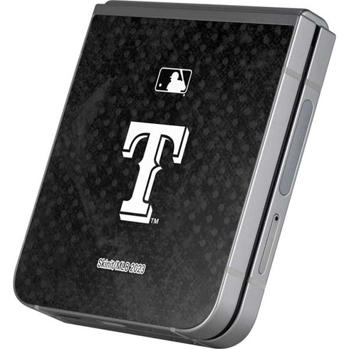 MLB Texas Rangers Jays Dark Wash Galaxy Z Flip6 Skin