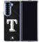 MLB Texas Rangers Jays Dark Wash Galaxy Z Fold6 Clear Case
