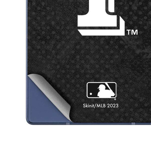 MLB Texas Rangers Jays Dark Wash Galaxy Z Fold6 Skin