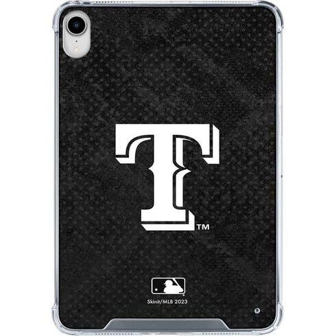 MLB Texas Rangers Jays Dark Wash iPad 11th Gen (2025) Clear Case