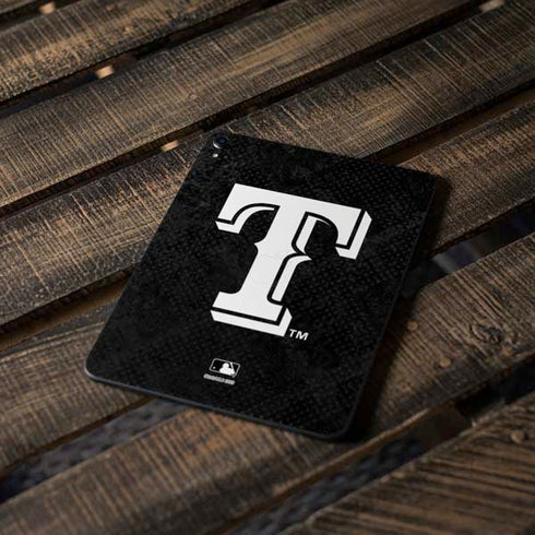MLB Texas Rangers Jays Dark Wash Apple iPad Pro Skin