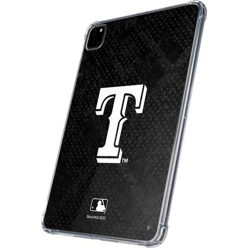 MLB Texas Rangers Jays Dark Wash iPad Pro 11in (2024) Clear Case
