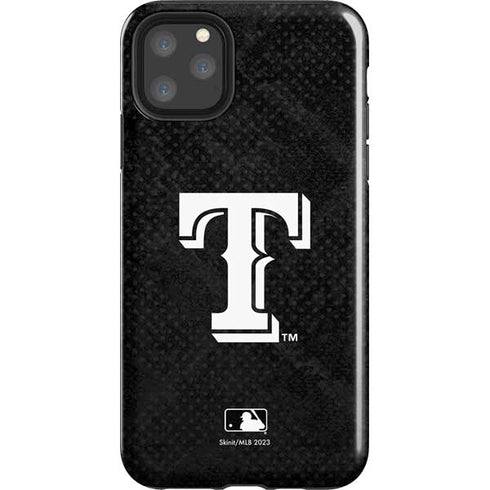 MLB Texas Rangers Jays Dark Wash iPhone Cases