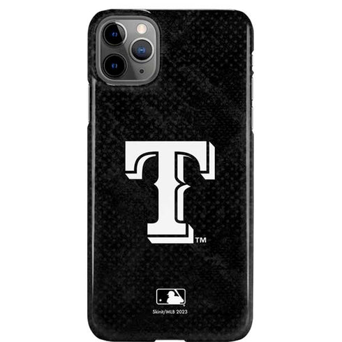 MLB Texas Rangers Jays Dark Wash iPhone Cases