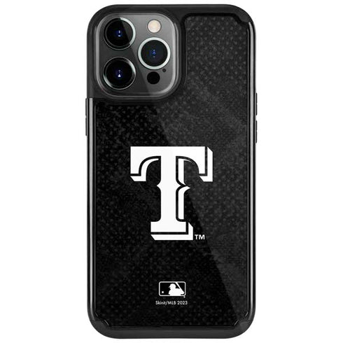MLB Texas Rangers Jays Dark Wash iPhone Cases