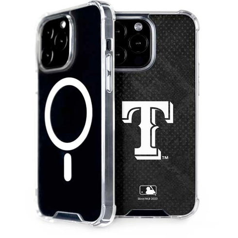 MLB Texas Rangers Jays Dark Wash iPhone Cases