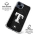 MLB Texas Rangers Jays Dark Wash iPhone 15 Clear Case