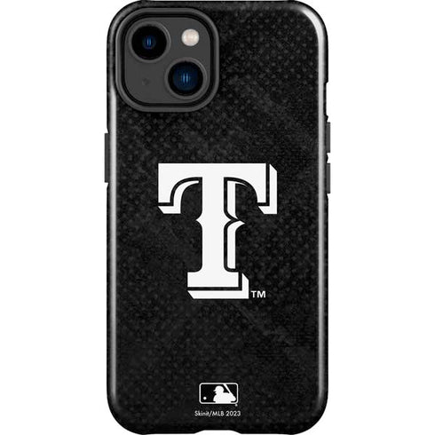 MLB Texas Rangers Jays Dark Wash iPhone 15 Impact Case