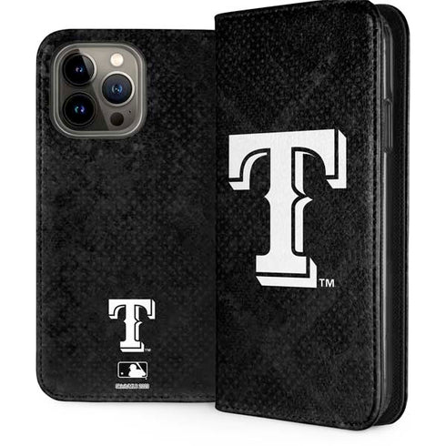 MLB Texas Rangers Jays Dark Wash iPhone Cases