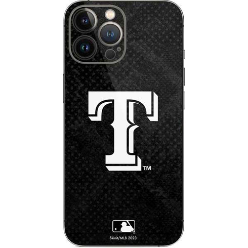 MLB Texas Rangers Jays Dark Wash iPhone 15 Pro Max Skin