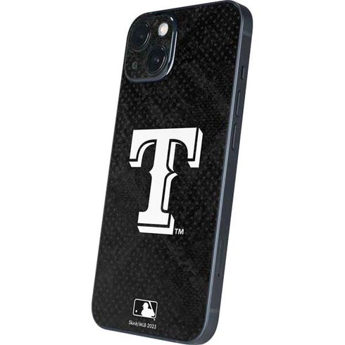MLB Texas Rangers Jays Dark Wash iPhone 15 Skin
