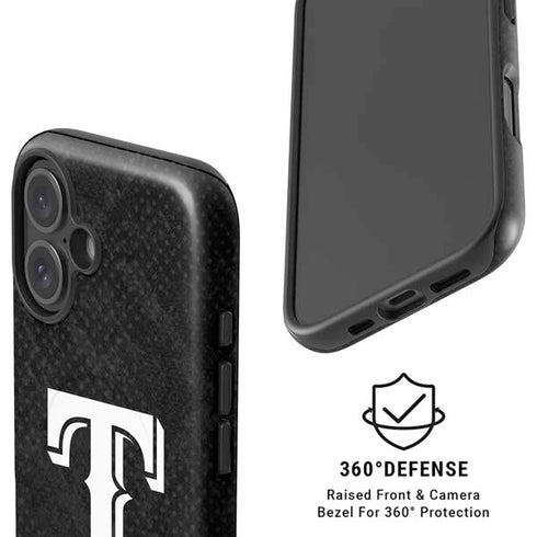 MLB Texas Rangers Jays Dark Wash iPhone 16 Magsafe Impact Case