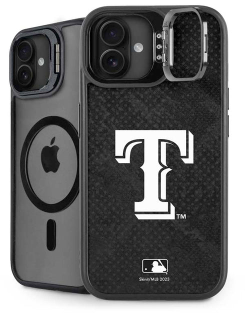MLB Texas Rangers Jays Dark Wash iPhone 16 Plus Kickstand Case
