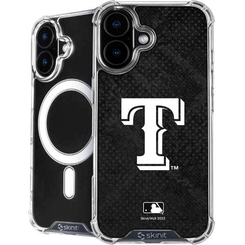 MLB Texas Rangers Jays Dark Wash iPhone 16 Plus MagSafe Case