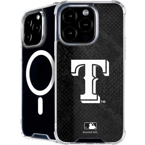 MLB Texas Rangers Jays Dark Wash iPhone 16 Pro Max MagSafe Case