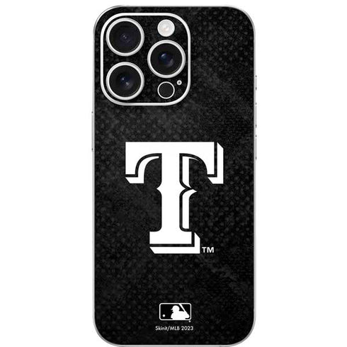 MLB Texas Rangers Jays Dark Wash iPhone 16 Pro Skin