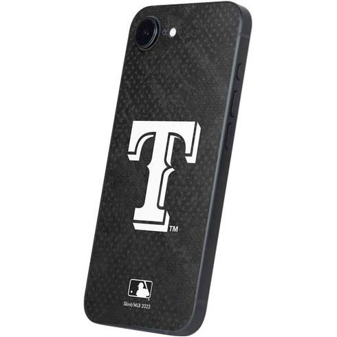 MLB Texas Rangers Jays Dark Wash iPhone 16e Skin