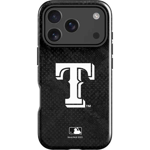 MLB Texas Rangers Jays Dark Wash iPhone 17 Pro Impact Case