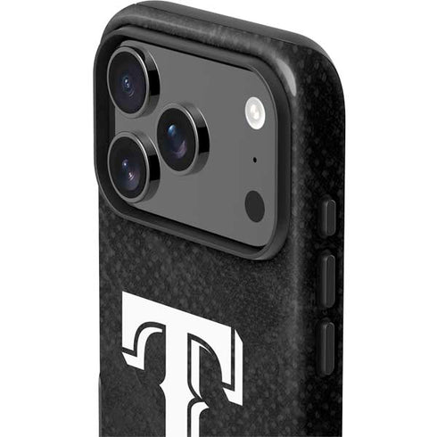 MLB Texas Rangers Jays Dark Wash iPhone 17 Pro Impact Case