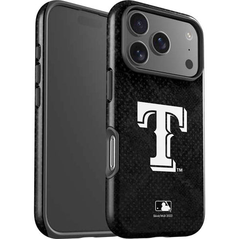 MLB Texas Rangers Jays Dark Wash iPhone 17 Pro Impact Case