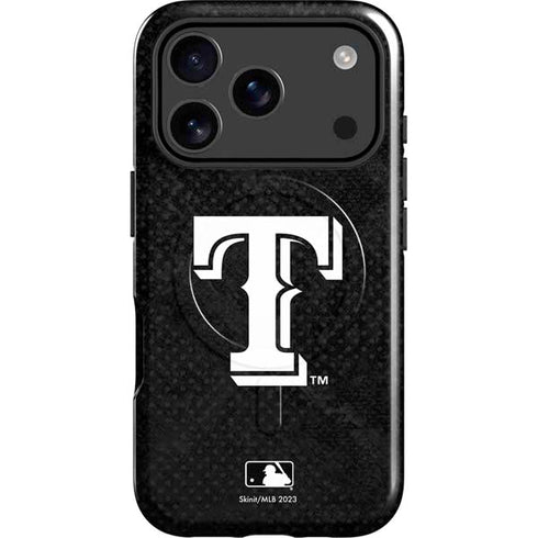 MLB Texas Rangers Jays Dark Wash iPhone 17 Pro Magsafe Impact Case