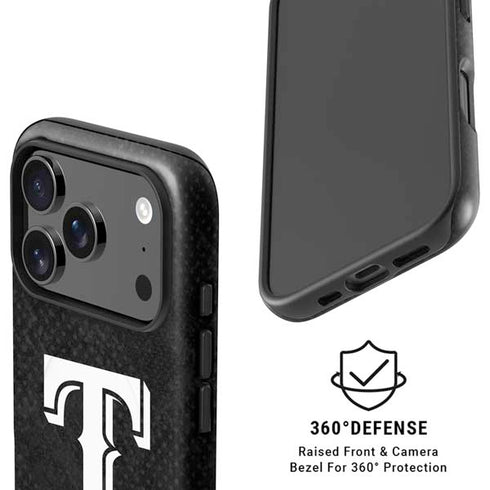 MLB Texas Rangers Jays Dark Wash iPhone 17 Pro Magsafe Impact Case