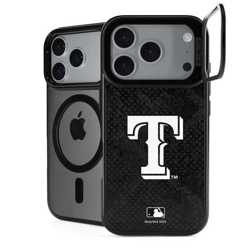 MLB Texas Rangers Jays Dark Wash iPhone 17 Pro Max Kickstand Case