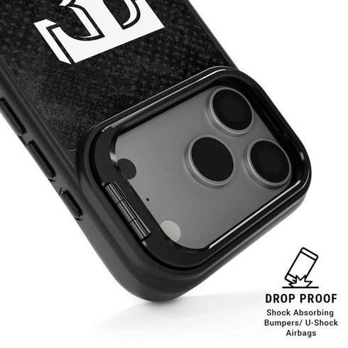 MLB Texas Rangers Jays Dark Wash iPhone 17 Pro Max Kickstand Case