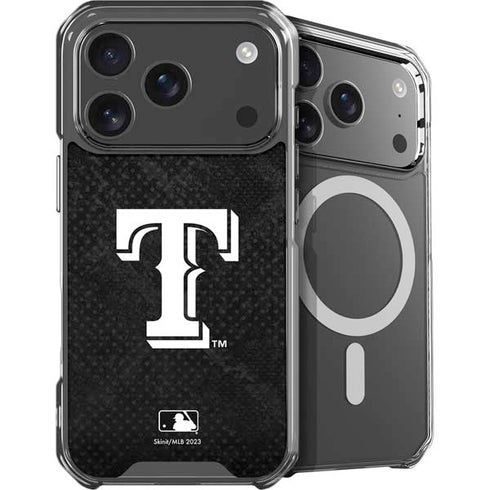 MLB Texas Rangers Jays Dark Wash iPhone 17 Pro Max MagSafe Case