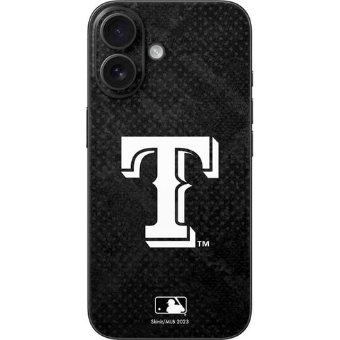 MLB Texas Rangers Jays Dark Wash iPhone 17 Skin