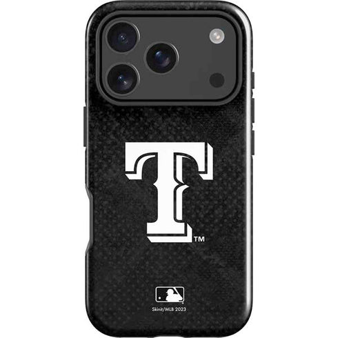 MLB Texas Rangers Jays Dark Wash iPhone 18 Pro Max Impact Case