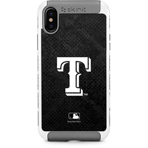 MLB Texas Rangers Jays Dark Wash iPhone Cases
