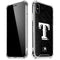 MLB Texas Rangers Jays Dark Wash iPhone X/XS Clear Case