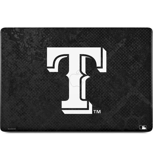 MLB Texas Rangers Jays Dark Wash MacBook Skins