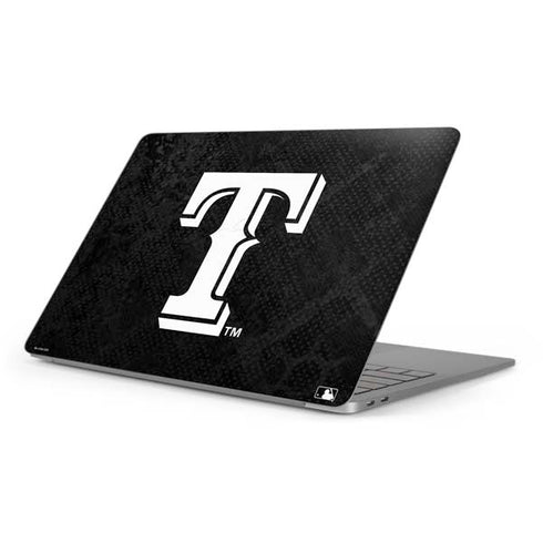 MLB Texas Rangers Jays Dark Wash Apple MacBook Pro 16-inch Skin