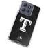 MLB Texas Rangers Jays Dark Wash Moto G 5G (2025) Clear Case