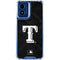 MLB Texas Rangers Jays Dark Wash Moto G Play 4G (2024) Clear Case