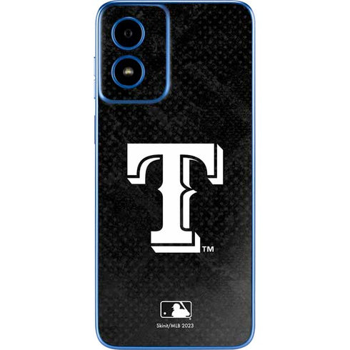 MLB Texas Rangers Jays Dark Wash Moto G Play 4G (2024) Skin