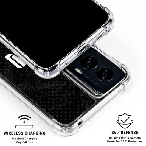 MLB Texas Rangers Jays Dark Wash Moto G Power 5G (2024) Clear Case
